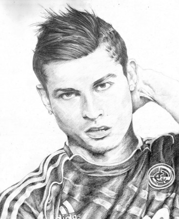 C Ronaldo Coloring Pages - Coloring Stylizr