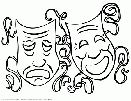 Mardi gras coloring pages printable pictures 2016