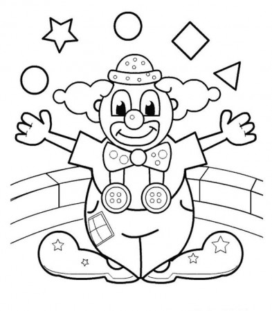 How to Color Clown Pictures To Color - Toyolaenergy.com