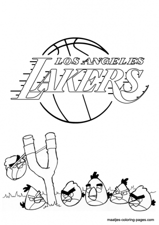 12 Pics of Los Angeles Lakers Coloring Pages - Los Angeles Lakers ...