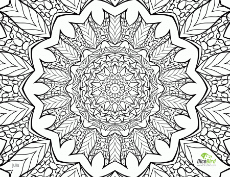 Julia free printable coloring pages for adults only