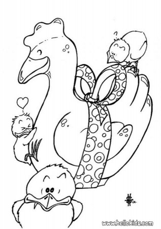 EASTER CHICK coloring pages - Chocolate Baby Chick