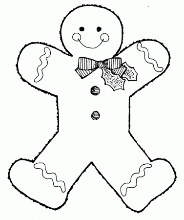 Mormon Share Gingerbread Girl Gingerbread Coloring Pages And ...