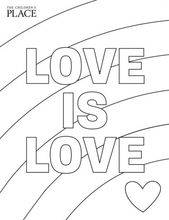 Pride Month Coloring Sheet | Cute coloring pages, Quote coloring pages,  Cute easy drawings