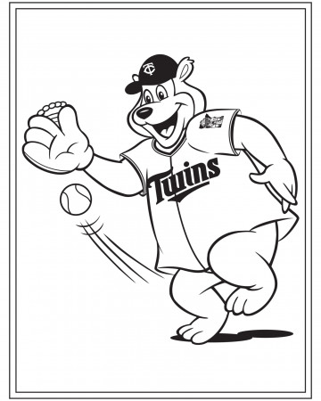Kids Coloring Pages | Minnesota Twins
