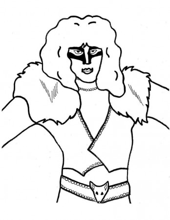 peter criss colouring pages - Clip Art Library