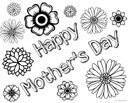 Printable Mothers Day Cards To Color - Printable Word Searches