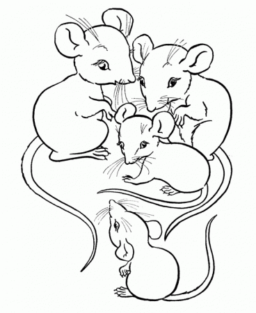 Free Printable Mouse Coloring Pages For Kids | Colouring Pages For ...