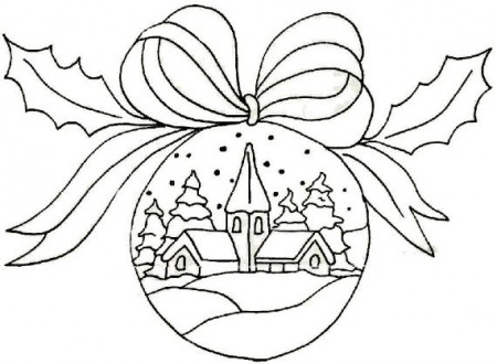60 Christmas balls coloring pages - family holiday.net/guide to family  holidays on the internet
