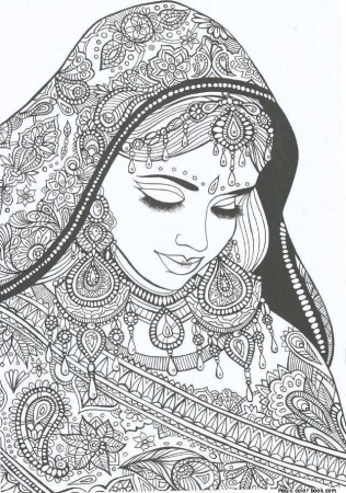 Traditional wedding coloring pages online free print