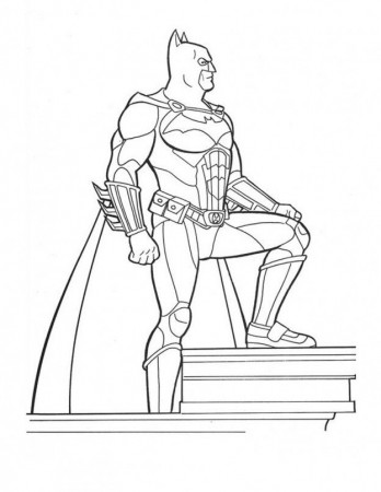 Batman Dark Knight Rises Colouring Pages - High Quality Coloring Pages