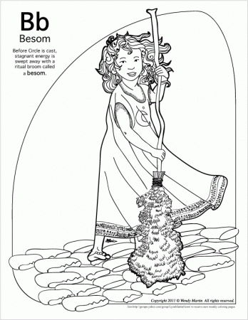 5 Best Images of Free Printable Wiccan Coloring Pages - Free ...