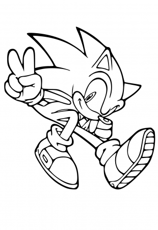 Free Printable Sonic Mania Coloring Page, Sheet and Picture for Adults and  Kids (Girls and Boys) - Babeled.com