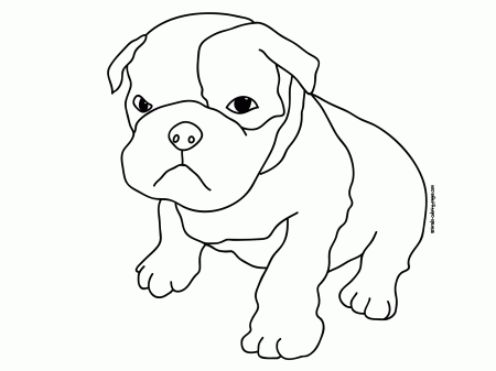 Baby Pug Coloring Pages Printable - Coloring Pages For All Ages