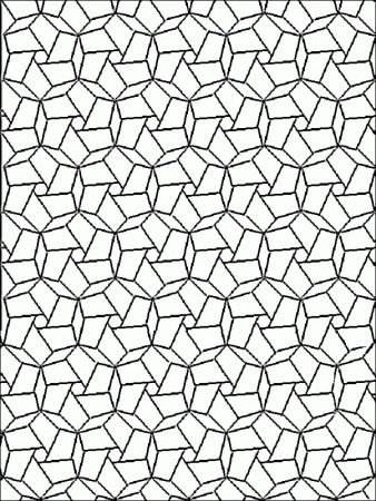 Geometric Patterns Coloring Pages | Dover ...
