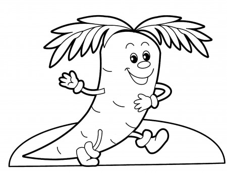 Nature and plants coloring pages for babies 4 / Nature and plants ...