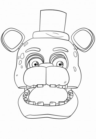Five nights at freddy's Coloring Pages - Free Printable Coloring ...
