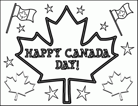 Canada Day Coloring Page 2012-02-05 | Coloring Page