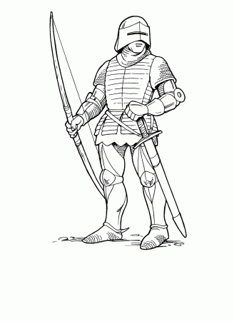Coloring page - Norman Archer