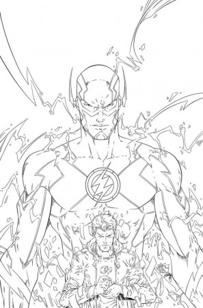 New Coloring Page: Download Superhero Flash Coloring Pages ...