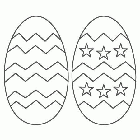 Of Easter Eggs - Coloring Pages for Kids and for Adults