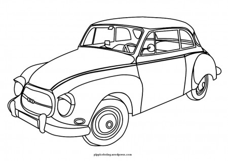 Free Printable Coloring Pages Of Old Cars | Cooloring.com