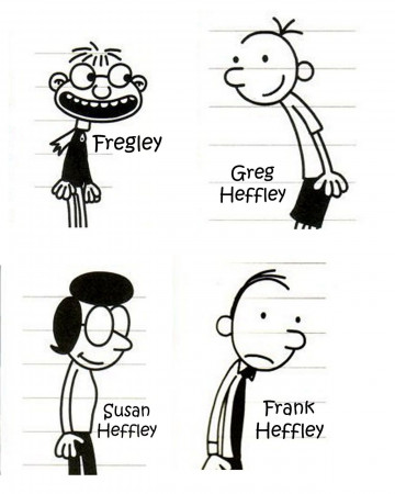 Diary Of A Wimpy Kid Coloring