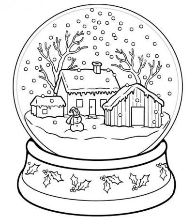 Printable Winter Coloring Pages | Parents