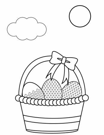 20 Best Easter Coloring Pages for Kids - Easter Crafts for Children