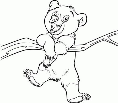 Brother bear Kleurplaten | Bear coloring pages, Brother bear art, Bear  sketch