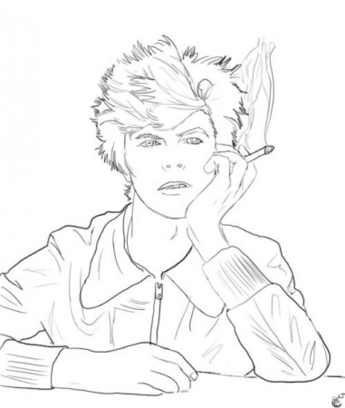 davidbowiecoloringbook | David bowie, Coloring books, Bowie