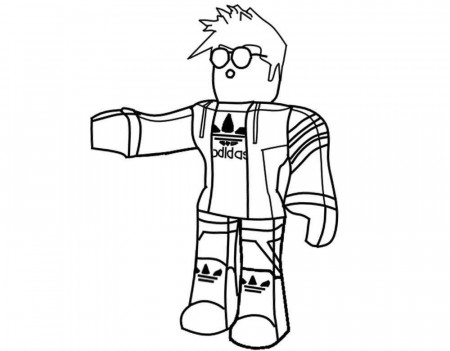 Printable Roblox Coloring Pages Black and White #glass ...