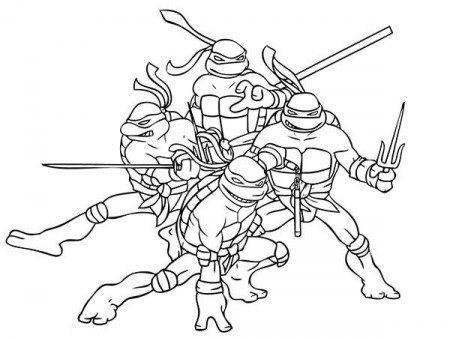 Ninja Turtles Coloring Pages - GetColoringPages.com