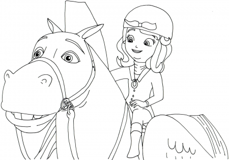 1000 Images About Coloring Pages On Pinterest Sofia The First ...