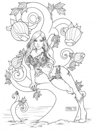 Poison Ivy by TashOToole on DeviantArt | Coloring pages to ...
