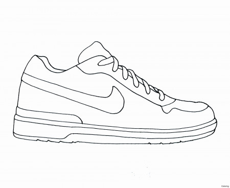 Coloring Pages : Tennis Shoe Coloring Pages At Getdrawings ...