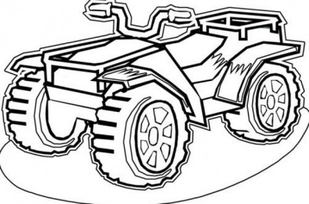 coloring pages four wheeler | www.universoorganico.com