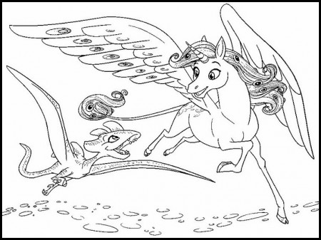 Mia And Me Coloring Pages 9