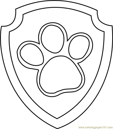 Ryder Badge Coloring Page - Free PAW Patrol Coloring Pages ...