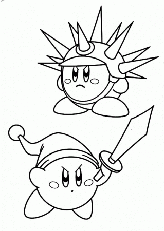 Nintendo Kirby Coloring Pages | Kids Play Color