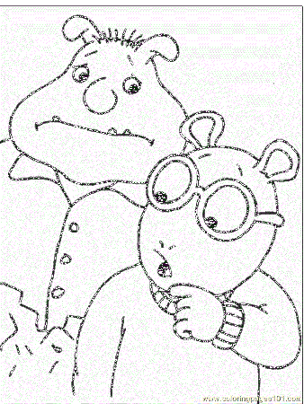 Coloring Pages Arthur And Friends 1 (34) (Cartoons > Others 