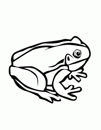 eps 8 tree frog printable coloring in pages for kids - number 2961 