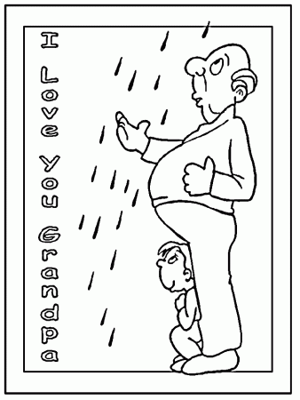 Grandpa Coloring Pages - Free Printable Coloring Pages | Free 