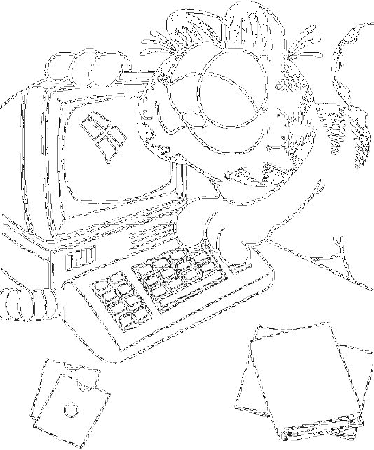 Coloring Page - Garfield coloring pages 15