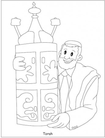 Shabbat Colouring Pages (page 2)