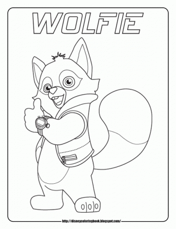 Disney Junior Summer Coloring Pages