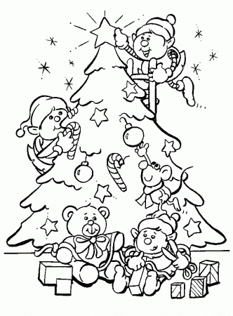 christmas coloring pages santa