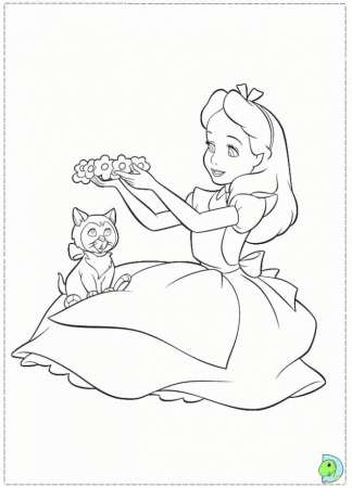 Alice in Wonderland-ColoringPages-47 « Printable Coloring Pages