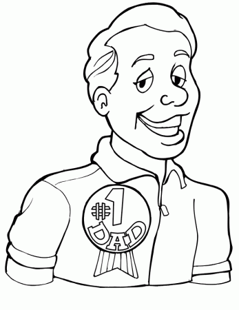 colorwithfun.com - Dad Coloring Pages For Kids Printable