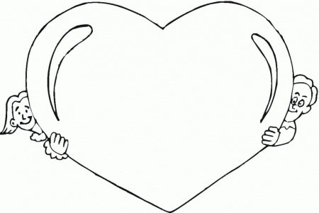 30 Heart Coloring Pages For Kids | Free coloring pages